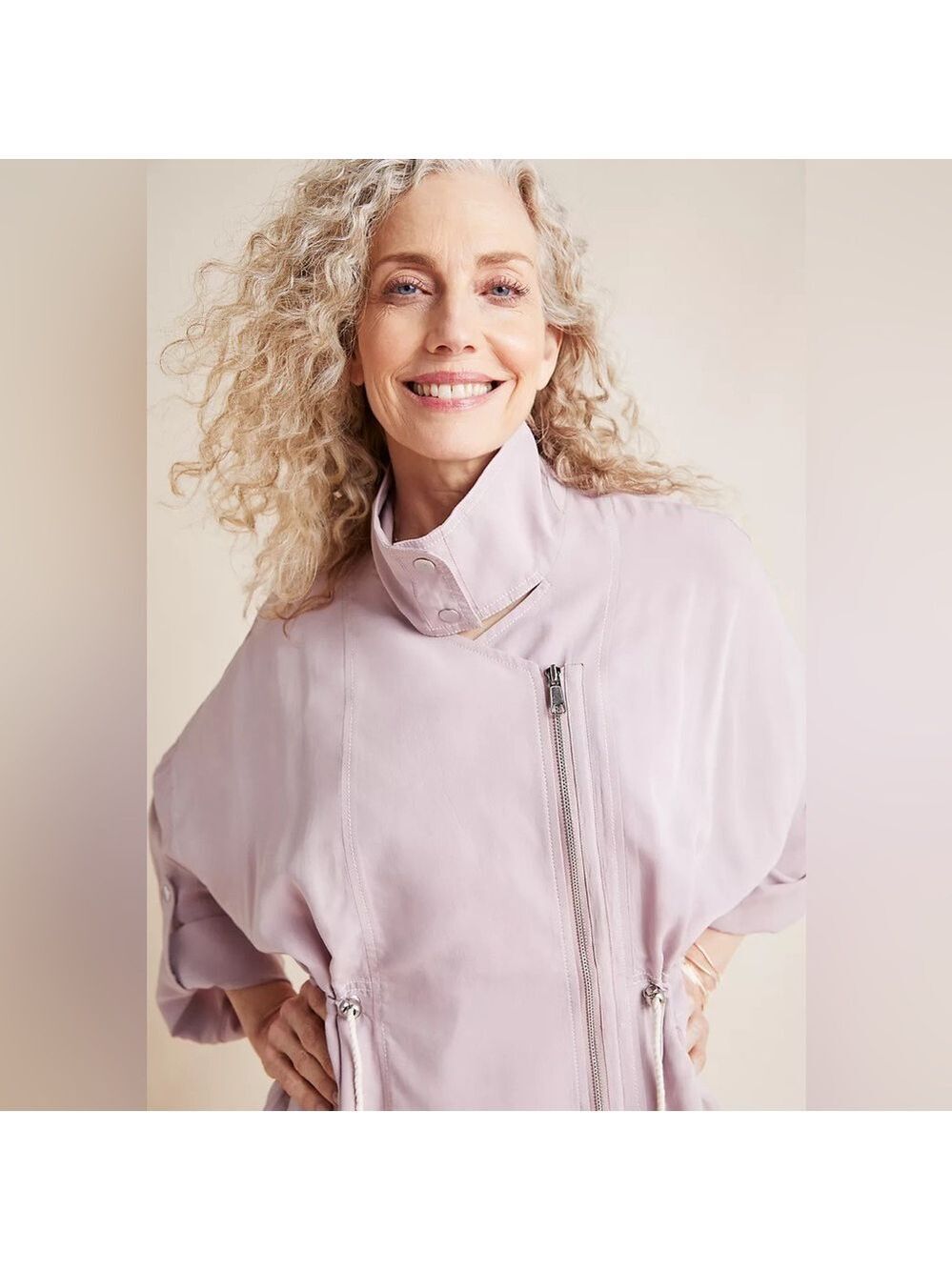 Anthropologie Danuta Cupro Jacket - Size Medium View 2
